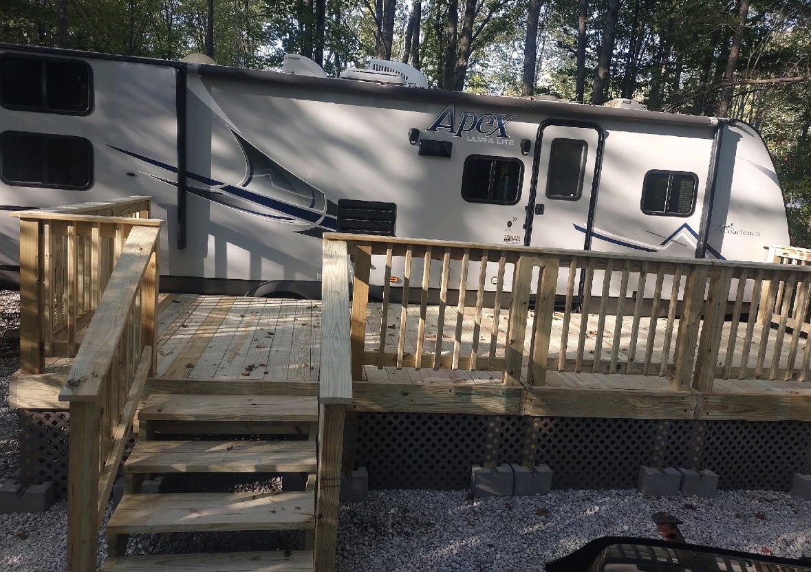 Campsite Deck & Steps
